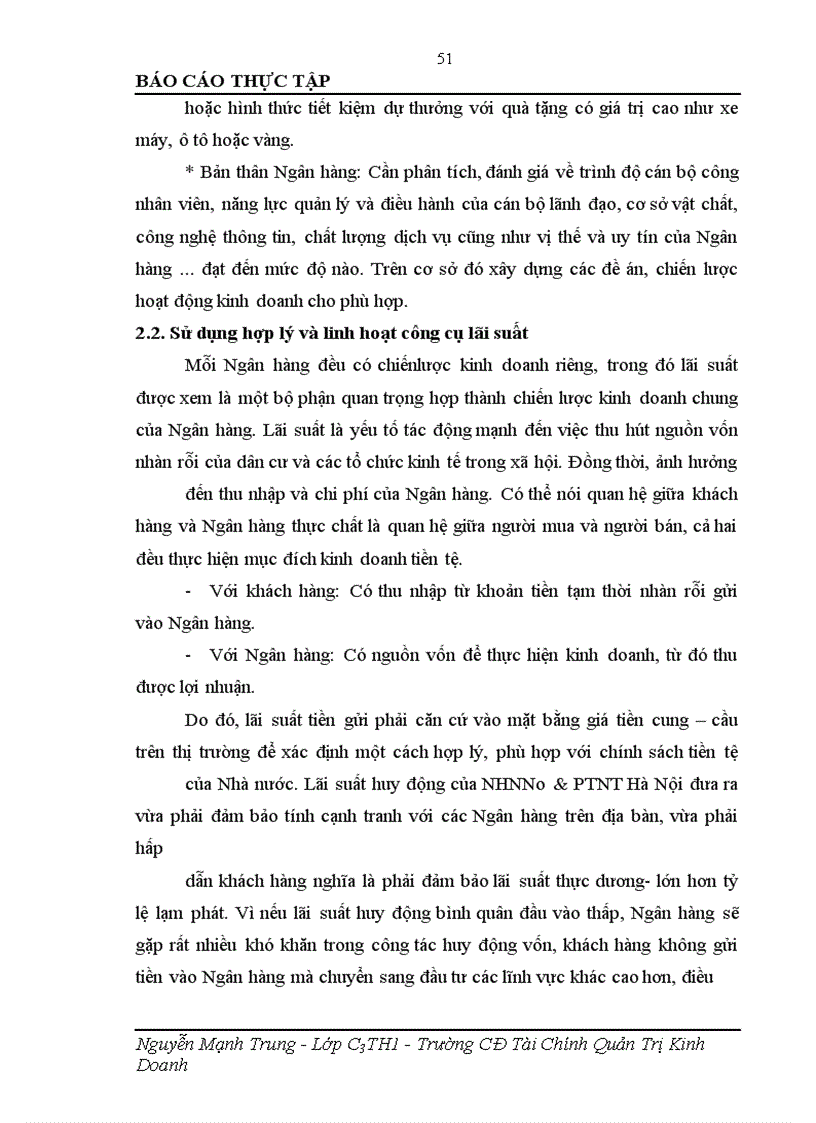 image for page Giải pháp tăng cường công tác huy động vốn tại chi nhánh NHNo &PTNT Nam Hà Nội