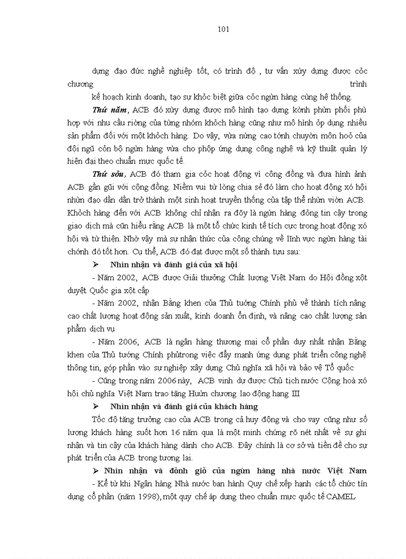 image for page Thực trạng và các giải pháp marketing nhằm phát triển khách hàng cá nhân của ngân hàng Á Châu (ACB)