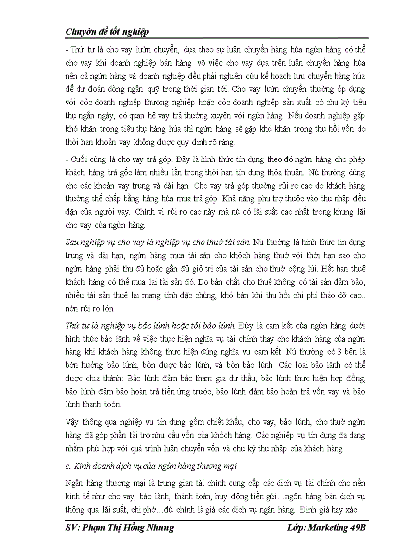 image for page Chất lượng dịch vụ khách hàng tại Phòng giao dịch của chi nhánh Techcombank số 15- Đào Duy Từ- Hoàn Kiếm-Hà Nội