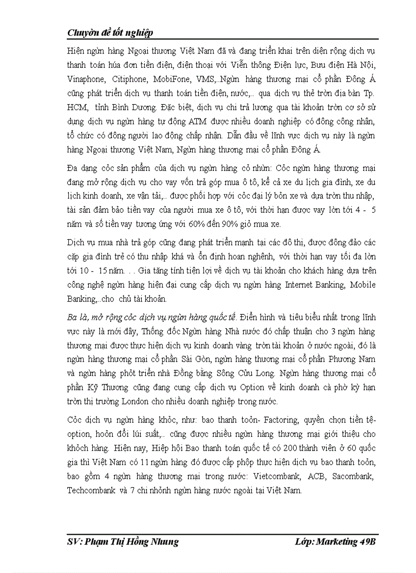 image for page Chất lượng dịch vụ khách hàng tại Phòng giao dịch của chi nhánh Techcombank số 15- Đào Duy Từ- Hoàn Kiếm-Hà Nội