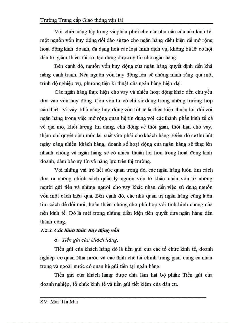image for page Công tác huy động vốn tại Sở giao dịch I Ngân hàng thương mại Nam Việt thực trạng và giải pháp