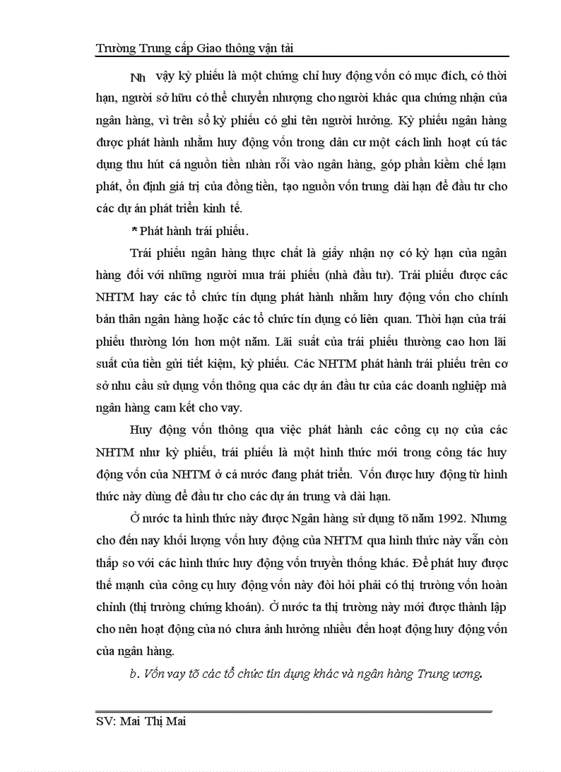 image for page Công tác huy động vốn tại Sở giao dịch I Ngân hàng thương mại Nam Việt thực trạng và giải pháp
