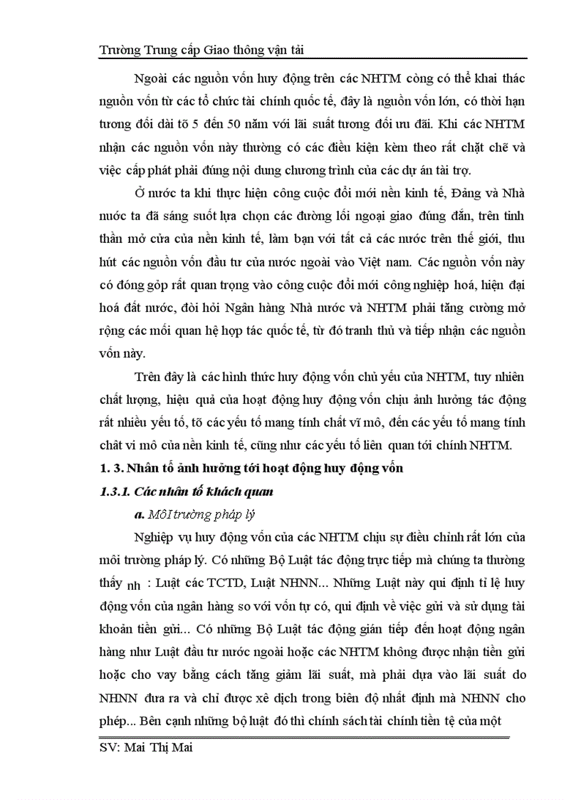 image for page Công tác huy động vốn tại Sở giao dịch I Ngân hàng thương mại Nam Việt thực trạng và giải pháp