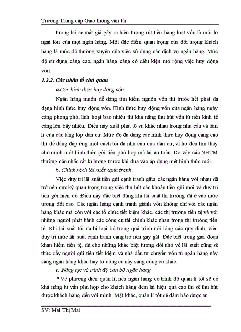 image for page Công tác huy động vốn tại Sở giao dịch I Ngân hàng thương mại Nam Việt thực trạng và giải pháp