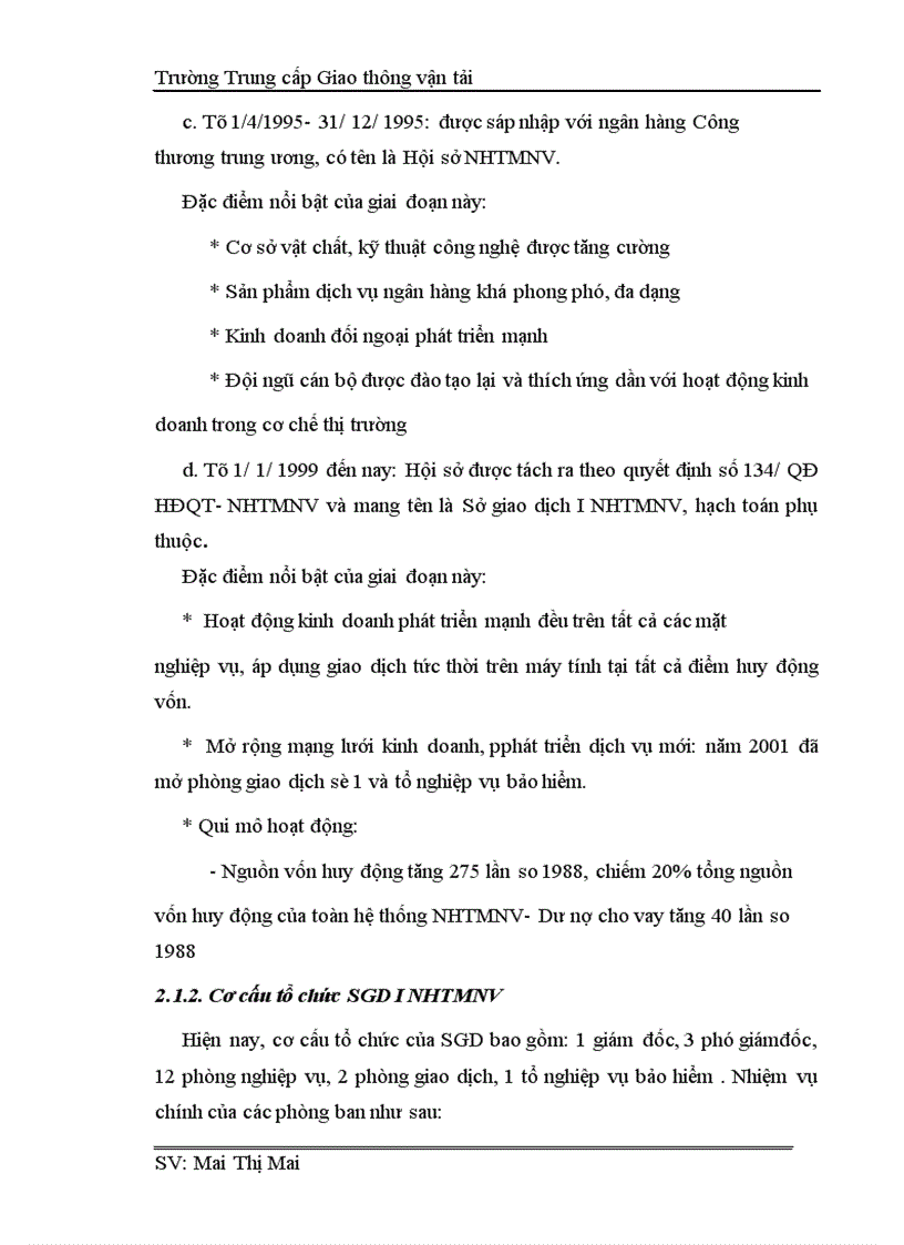 image for page Công tác huy động vốn tại Sở giao dịch I Ngân hàng thương mại Nam Việt thực trạng và giải pháp