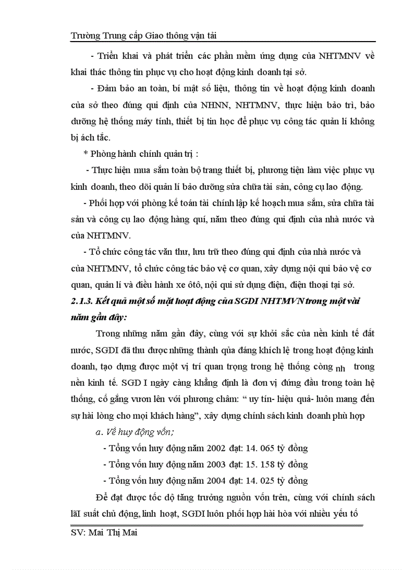 image for page Công tác huy động vốn tại Sở giao dịch I Ngân hàng thương mại Nam Việt thực trạng và giải pháp