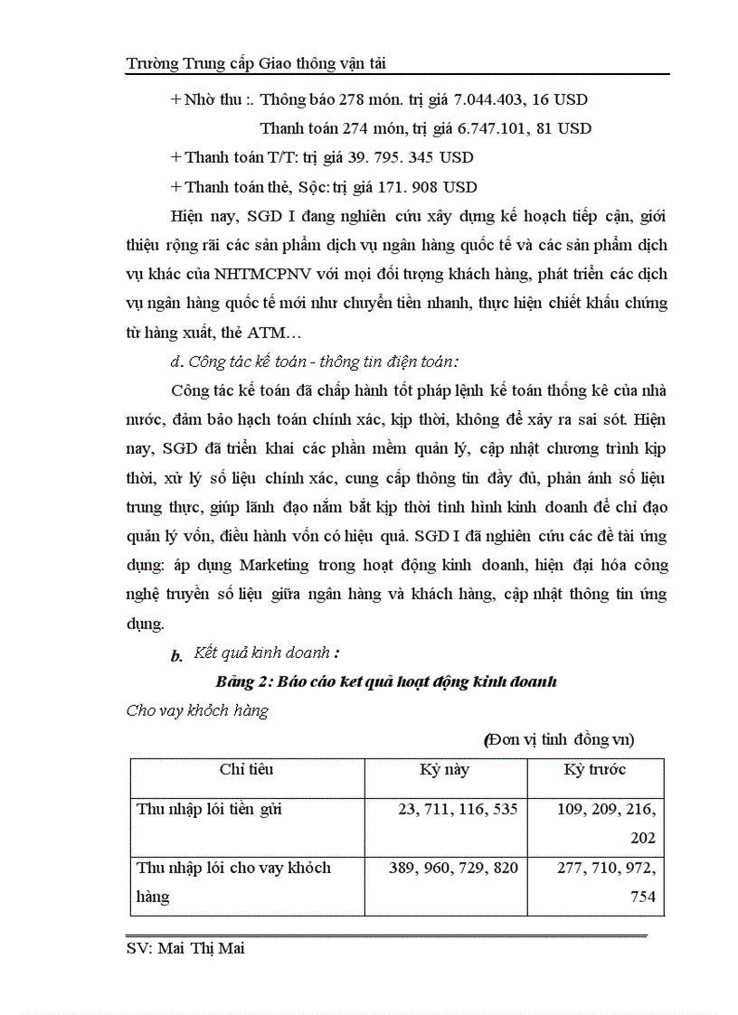 image for page Công tác huy động vốn tại Sở giao dịch I Ngân hàng thương mại Nam Việt thực trạng và giải pháp