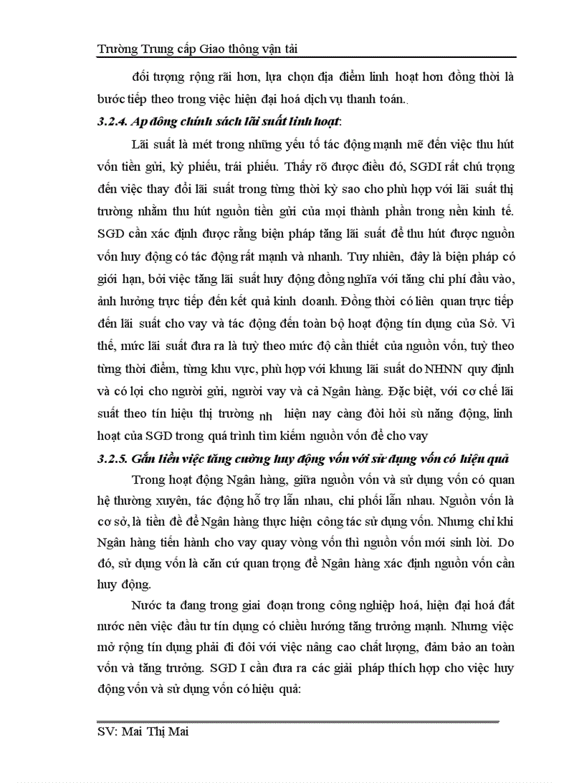 image for page Công tác huy động vốn tại Sở giao dịch I Ngân hàng thương mại Nam Việt thực trạng và giải pháp