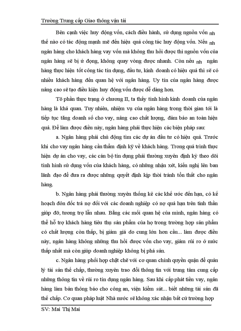 image for page Công tác huy động vốn tại Sở giao dịch I Ngân hàng thương mại Nam Việt thực trạng và giải pháp