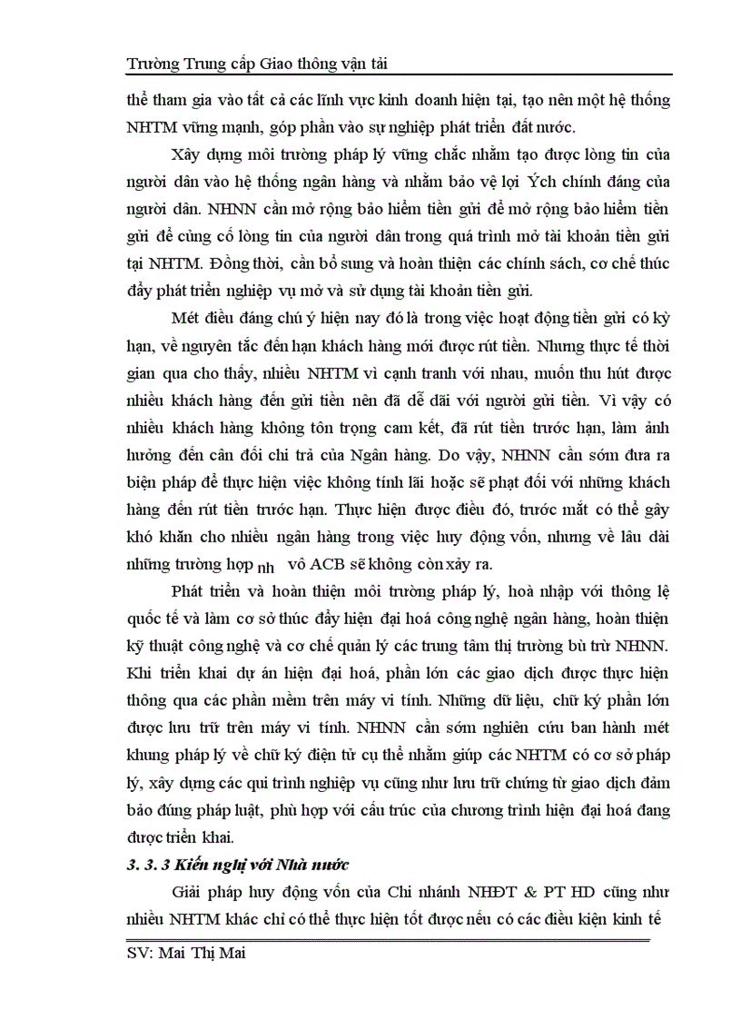 image for page Công tác huy động vốn tại Sở giao dịch I Ngân hàng thương mại Nam Việt thực trạng và giải pháp
