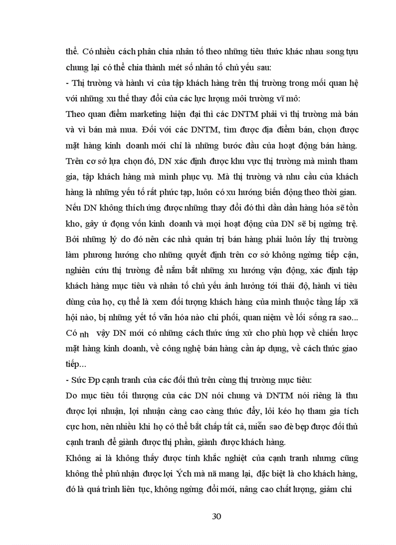 image for page Một số giải pháp nhằm hoàn thiện công tác quản trị bán hàng ở Công ty TNHH Đắc Bình