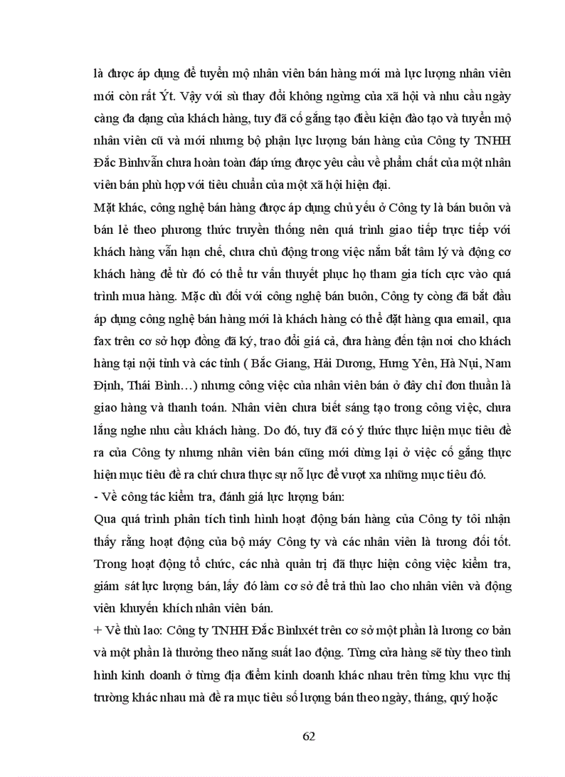 image for page Một số giải pháp nhằm hoàn thiện công tác quản trị bán hàng ở Công ty TNHH Đắc Bình