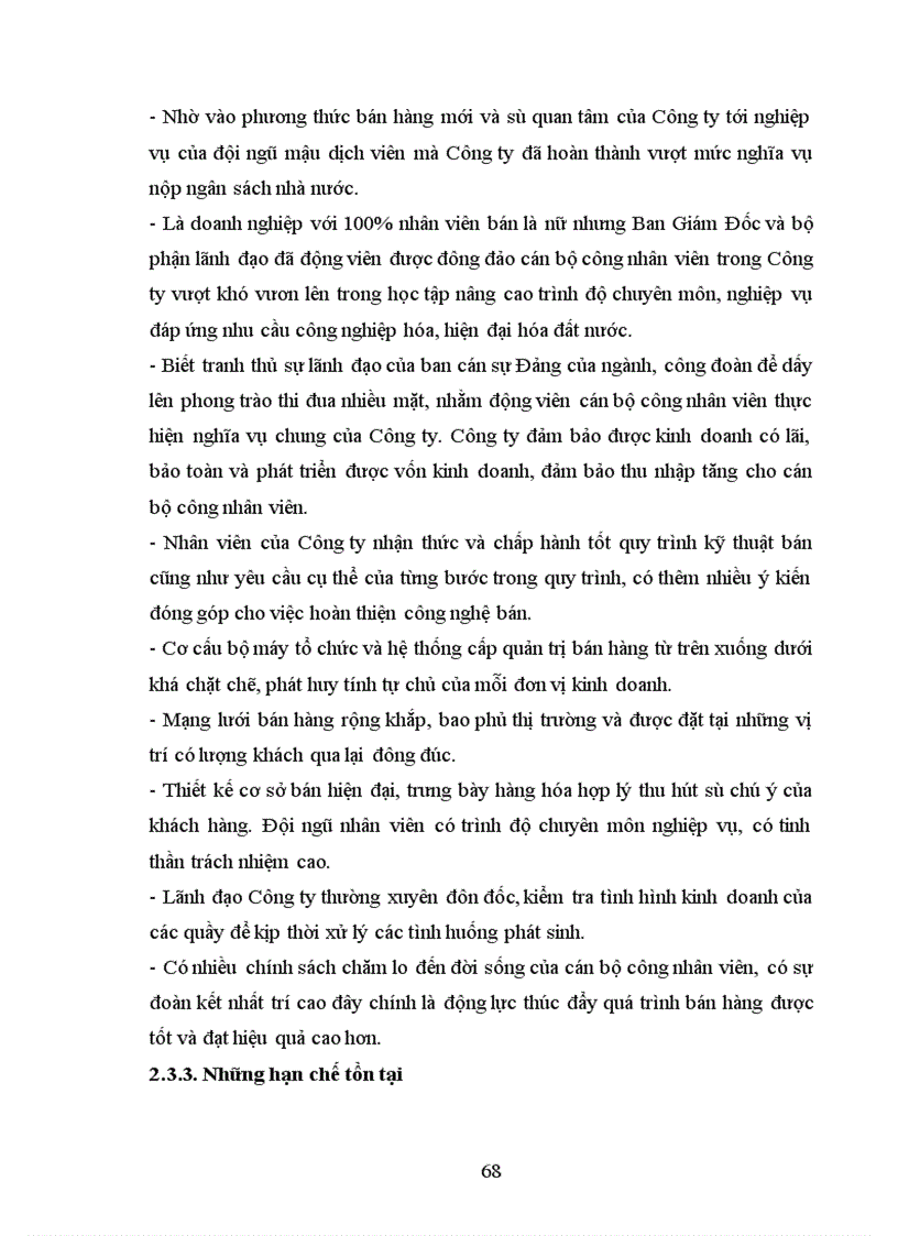 image for page Một số giải pháp nhằm hoàn thiện công tác quản trị bán hàng ở Công ty TNHH Đắc Bình