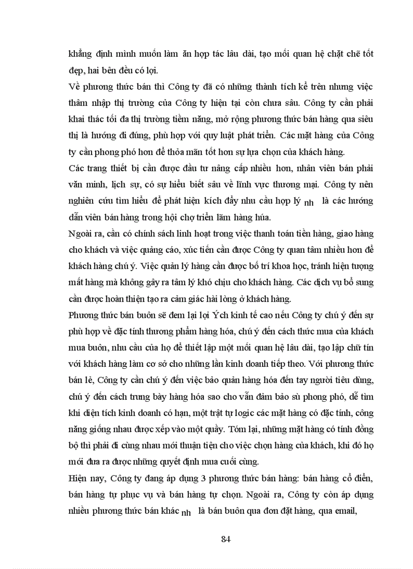 image for page Một số giải pháp nhằm hoàn thiện công tác quản trị bán hàng ở Công ty TNHH Đắc Bình