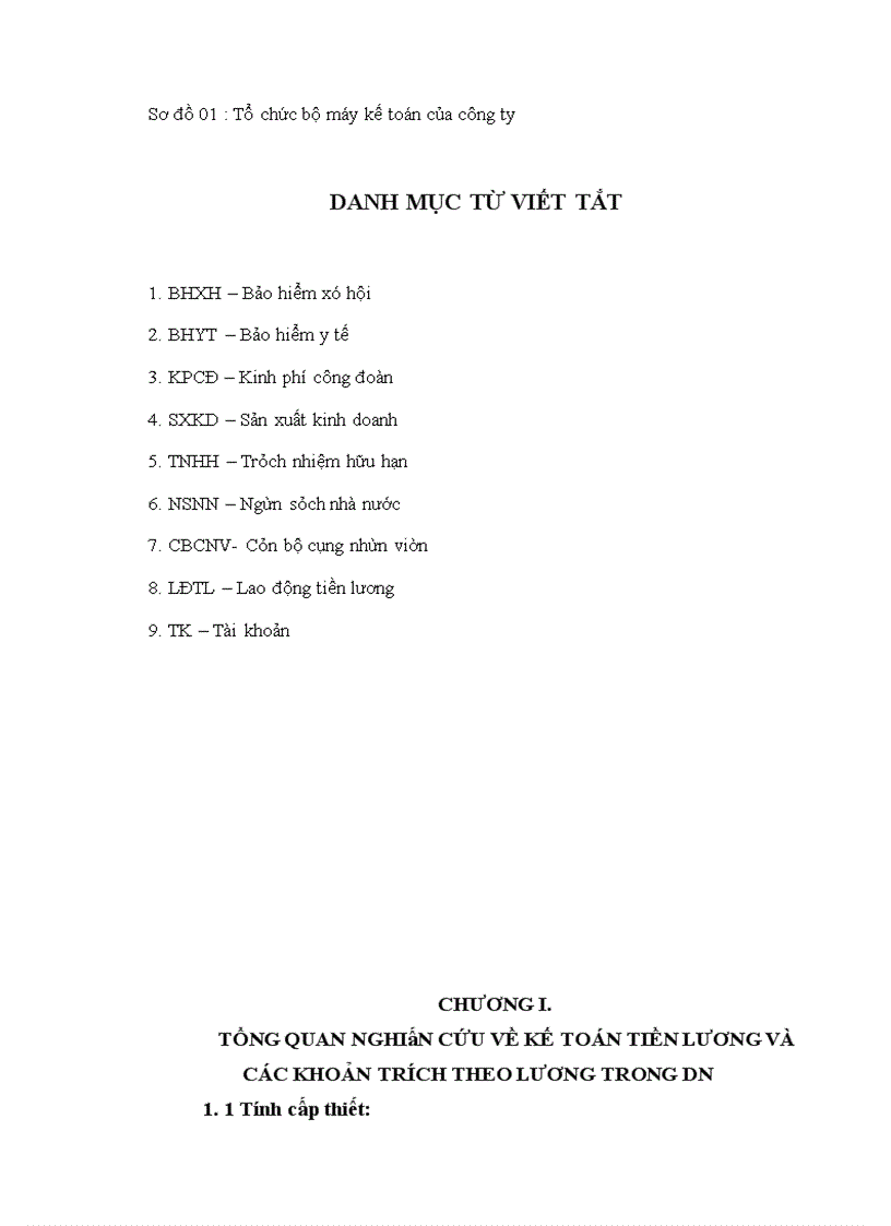 image for page Kế toán tiền lương và các khỏan trích theo lương tại công ty 1.2. Xác lập và tuyên bố vấn đề trong đề tài: