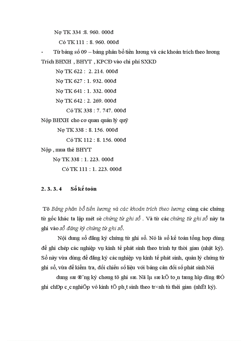 image for page Kế toán tiền lương và các khỏan trích theo lương tại công ty 1.2. Xác lập và tuyên bố vấn đề trong đề tài: