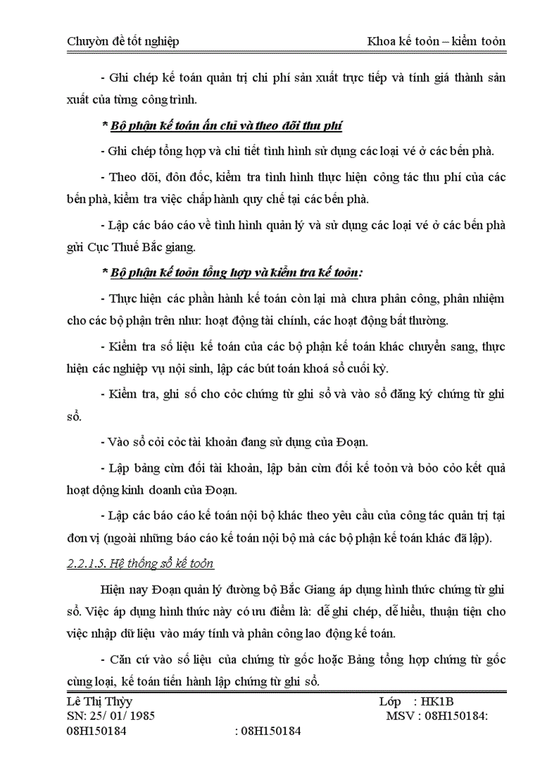 image for page Phân tích chi phí tiền lương tại Đoạn quản lý đường bộ Bắc Giang