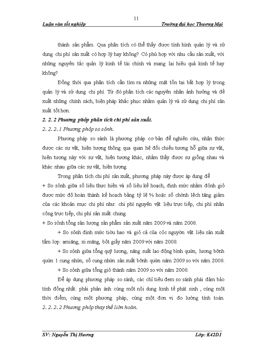 image for page Phân tích tình hình chi phí sản xuất tại công ty TNHH Hưng Long