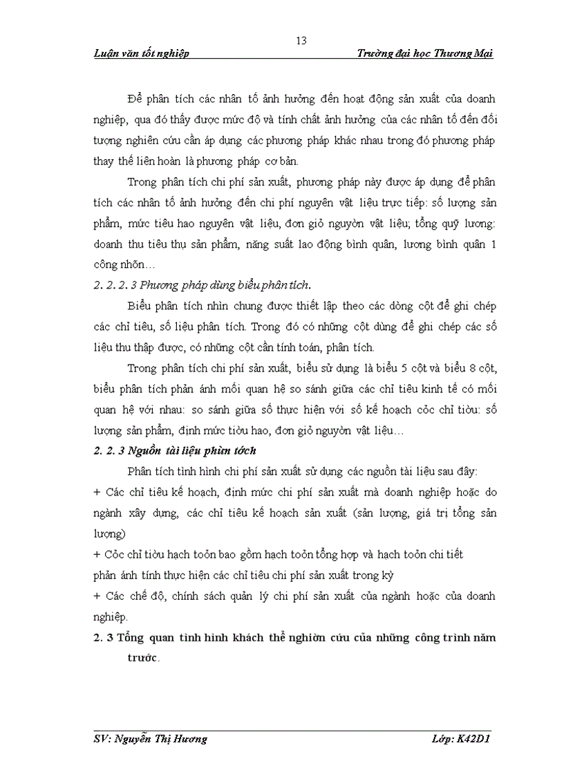 image for page Phân tích tình hình chi phí sản xuất tại công ty TNHH Hưng Long