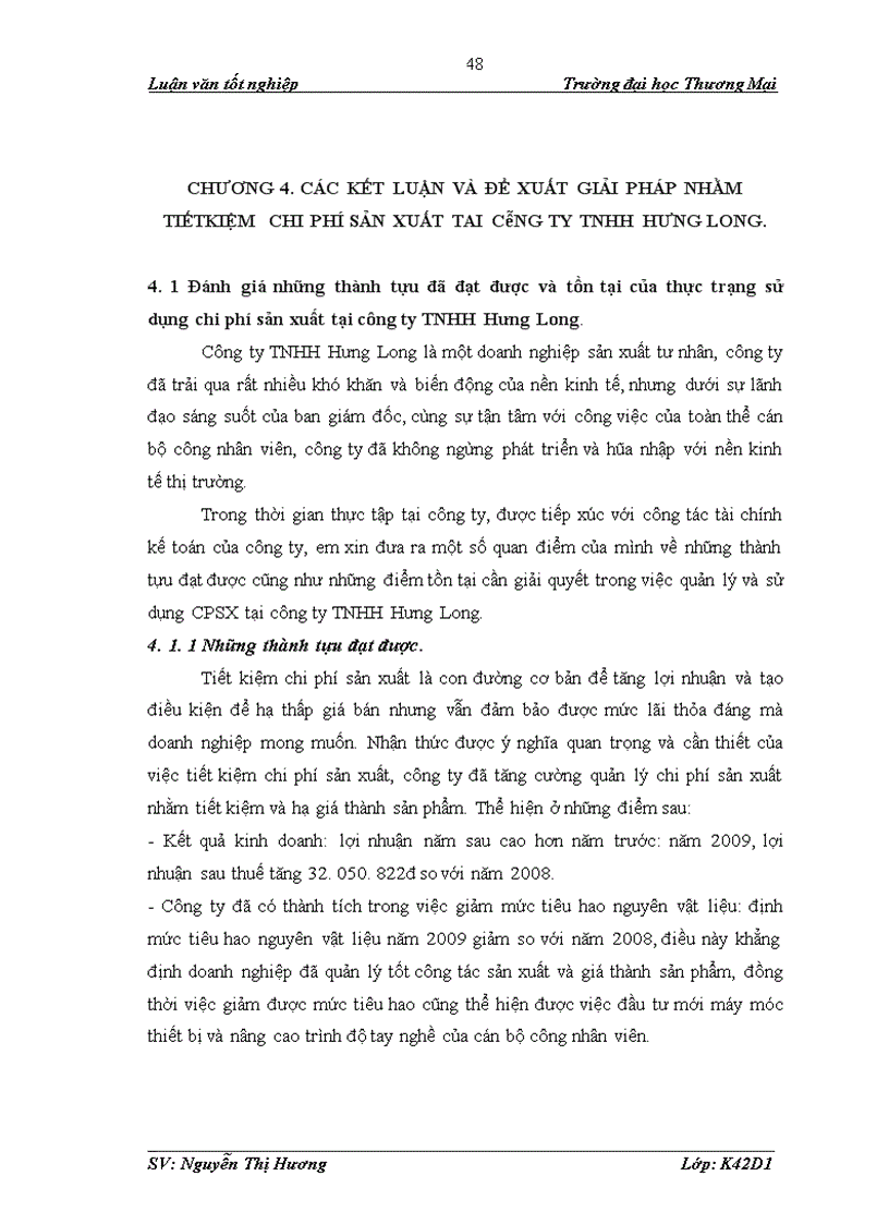 image for page Phân tích tình hình chi phí sản xuất tại công ty TNHH Hưng Long