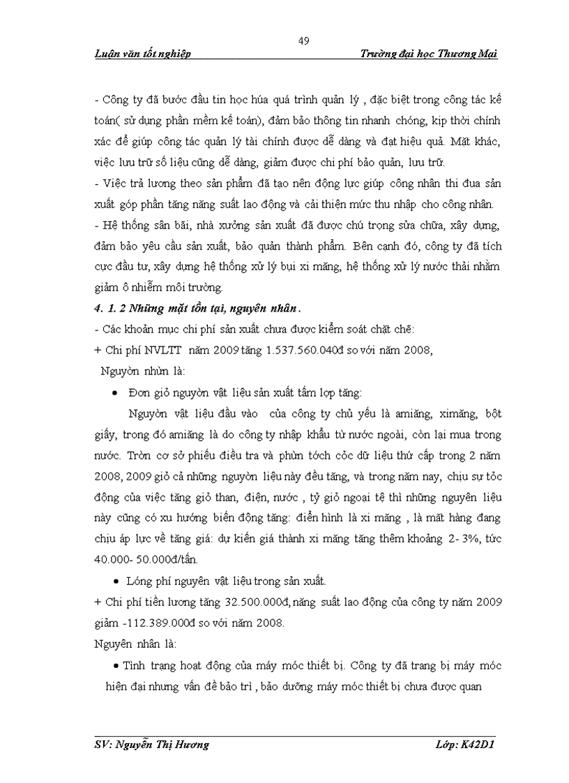 image for page Phân tích tình hình chi phí sản xuất tại công ty TNHH Hưng Long