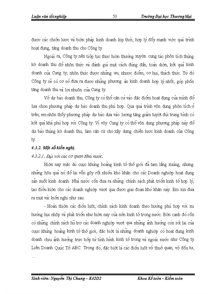 image for page Phân tích thống kê doanh thu của công ty cổ phần Liên Doanh Quốc Tế ABC.