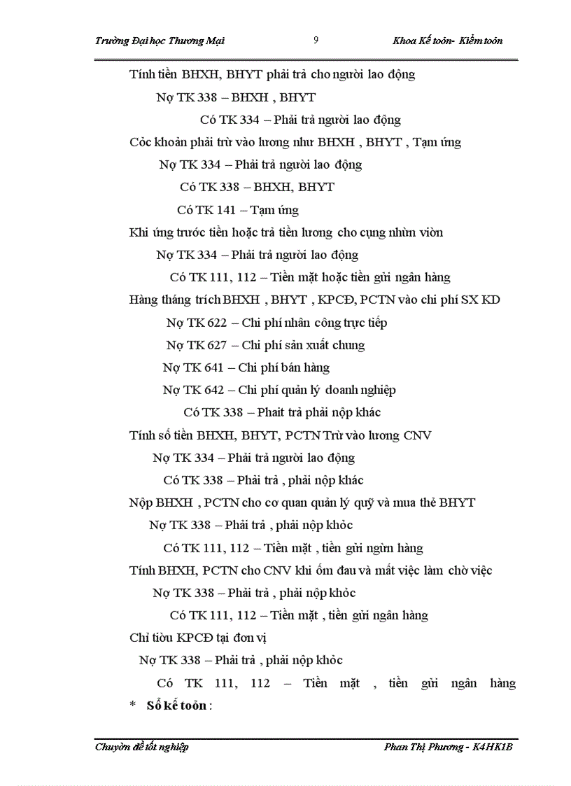 image for page Kế toán tiền lương và các khỏan trích theo lương tại công ty TNHH Hà Hưng