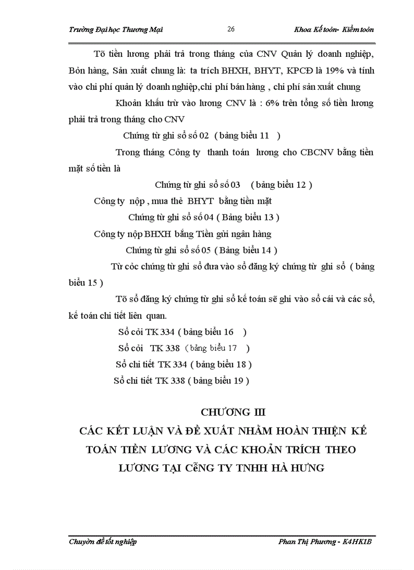 image for page Kế toán tiền lương và các khỏan trích theo lương tại công ty TNHH Hà Hưng