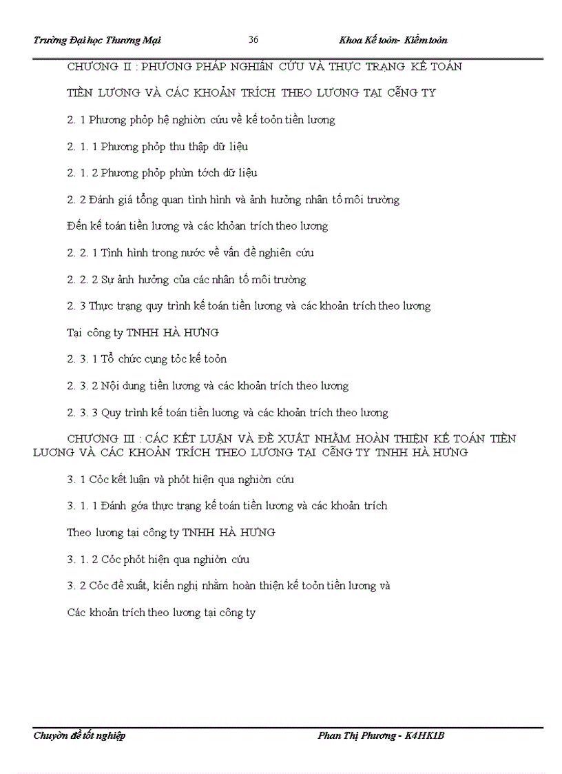 image for page Kế toán tiền lương và các khỏan trích theo lương tại công ty TNHH Hà Hưng