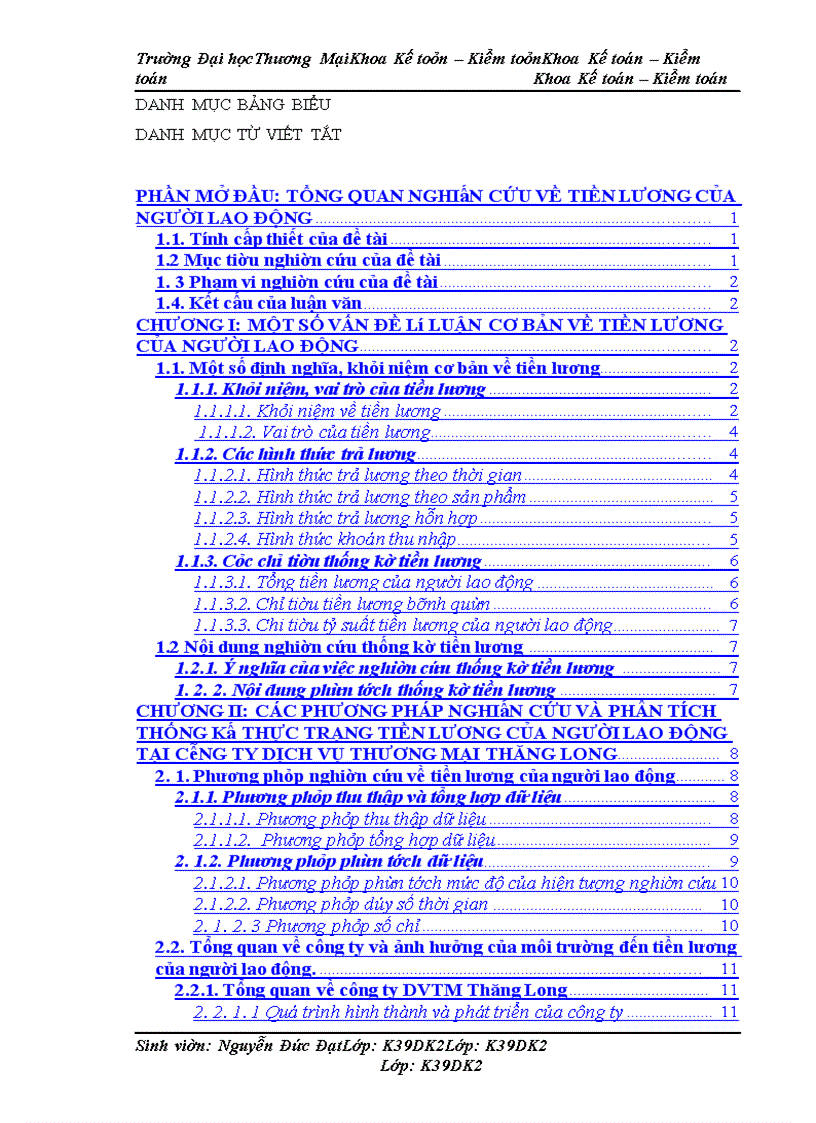 image for page Phương pháp nghiên cứu và phân tích thống kê thực trạng tiền lương của người lao động tại Công ty Dịch vụ Thương mại Thăng Long.