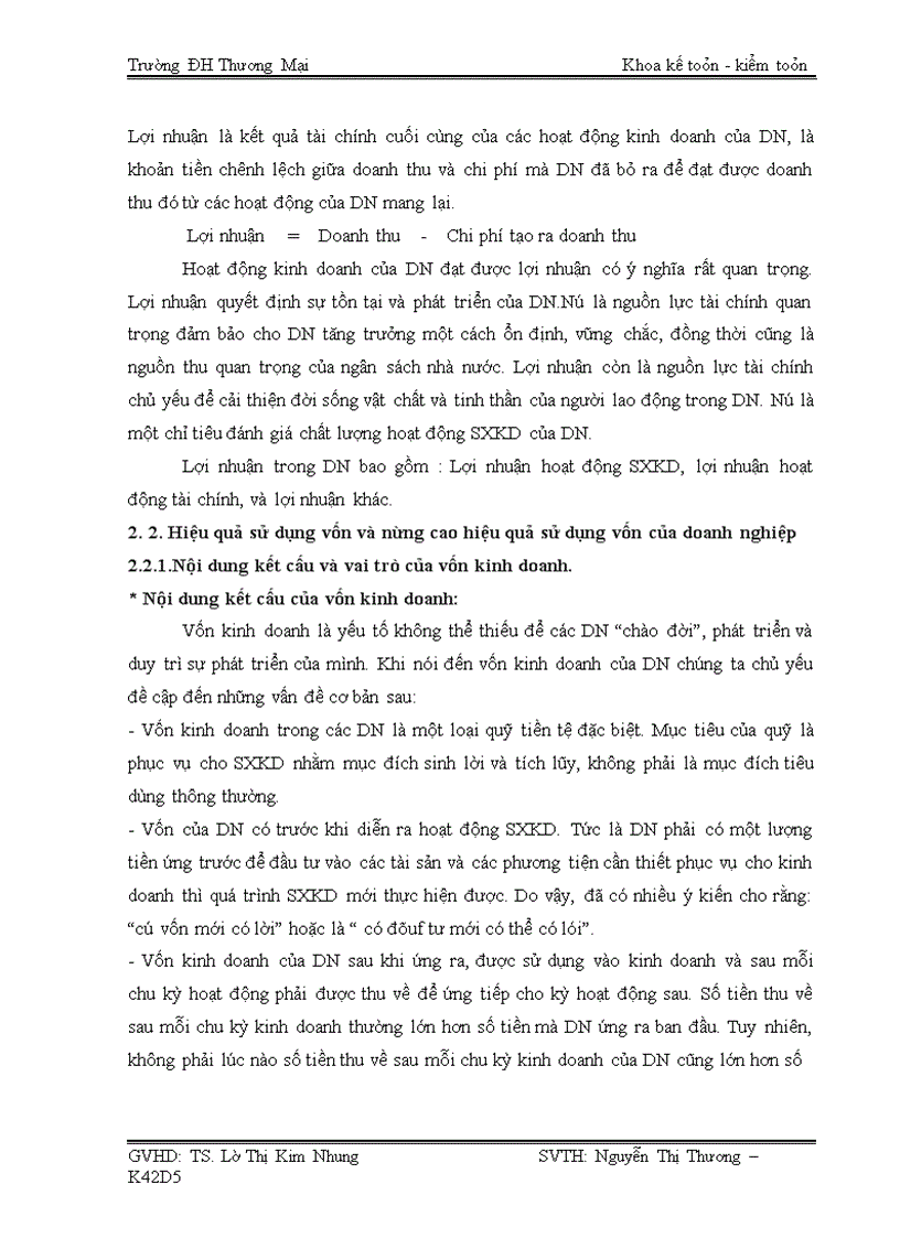 image for page Giải pháp nhằm nâng cao hiệu quả sử dụng vốn tại công ty TNHH xuất nhập khẩu Nam Hoa