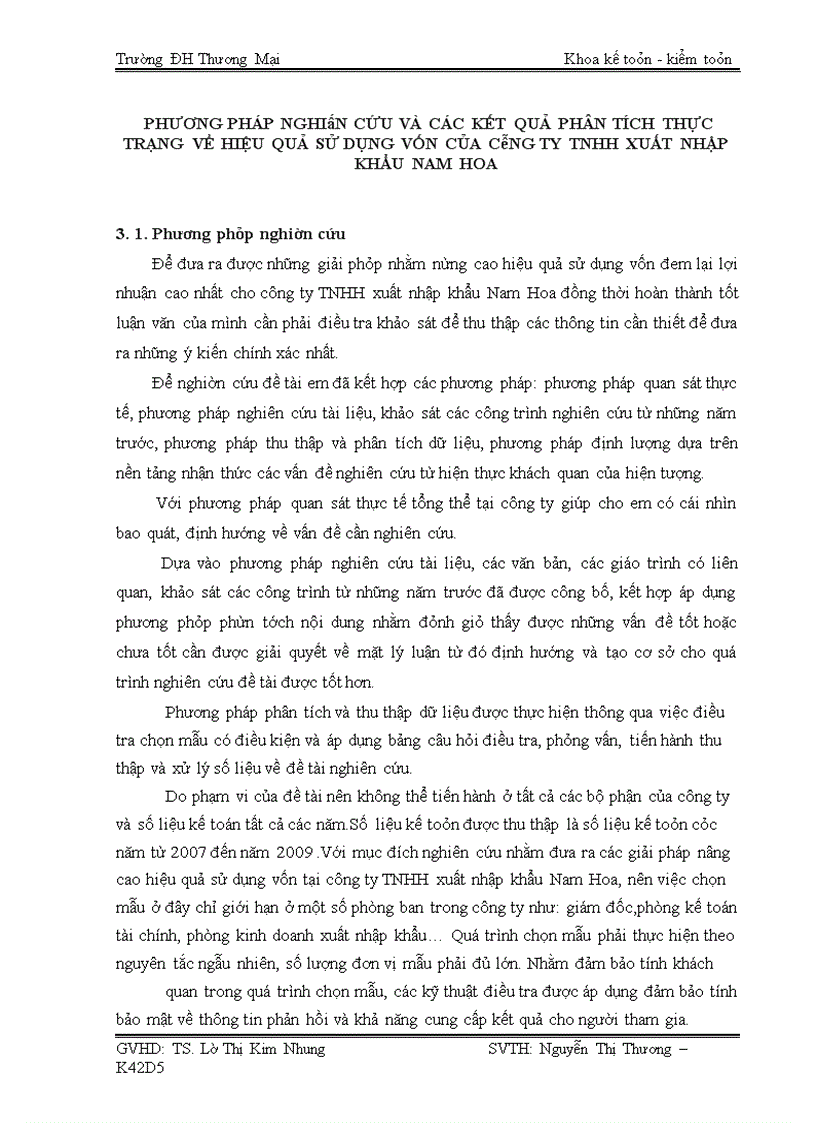 image for page Giải pháp nhằm nâng cao hiệu quả sử dụng vốn tại công ty TNHH xuất nhập khẩu Nam Hoa