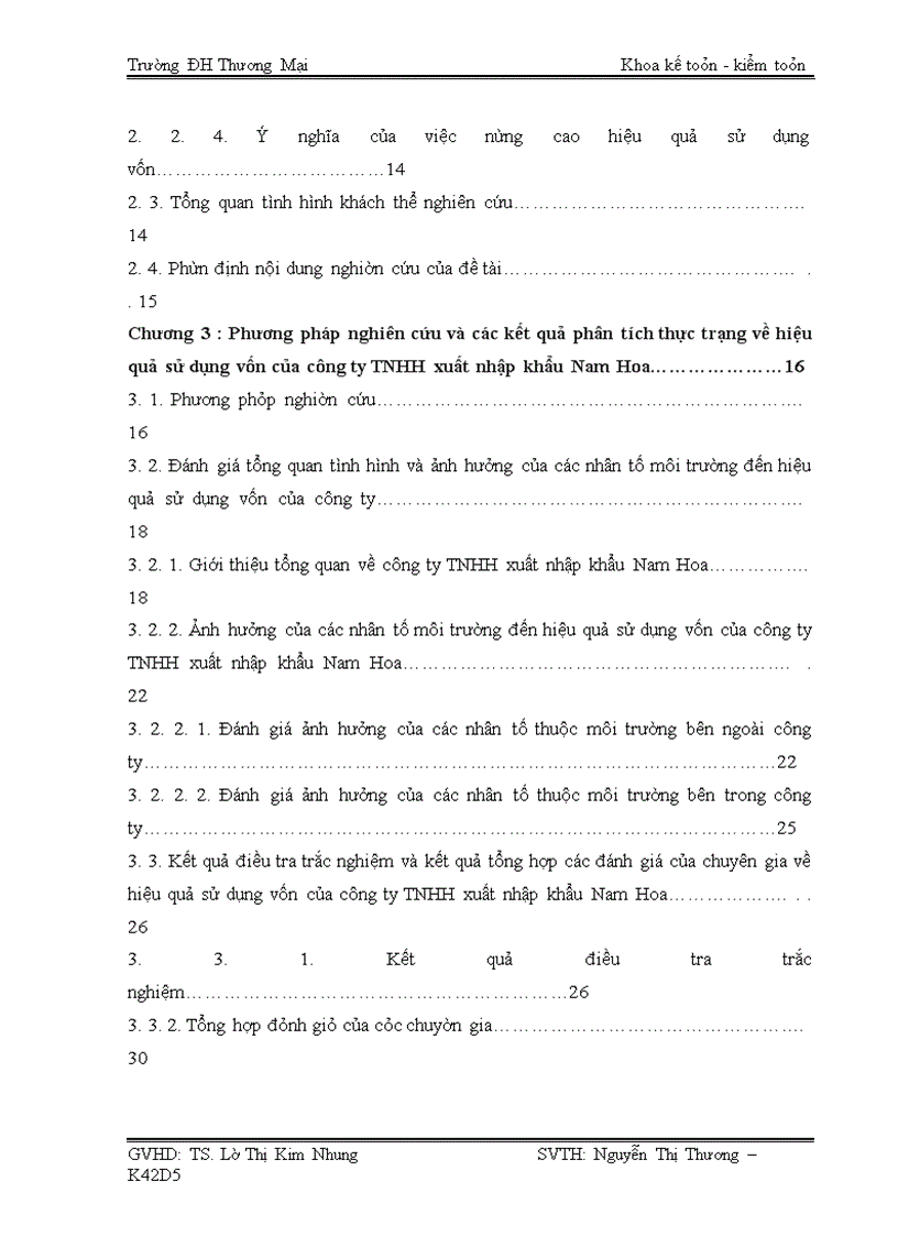 image for page Giải pháp nhằm nâng cao hiệu quả sử dụng vốn tại công ty TNHH xuất nhập khẩu Nam Hoa