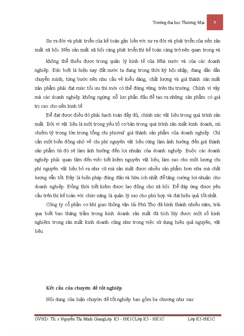 image for page Kế toán nguyên vật liệu sản xuất phương tiện thủy nội địa tại công ty cổ phần cơ khí giao thông vận tải Phú Thọ
