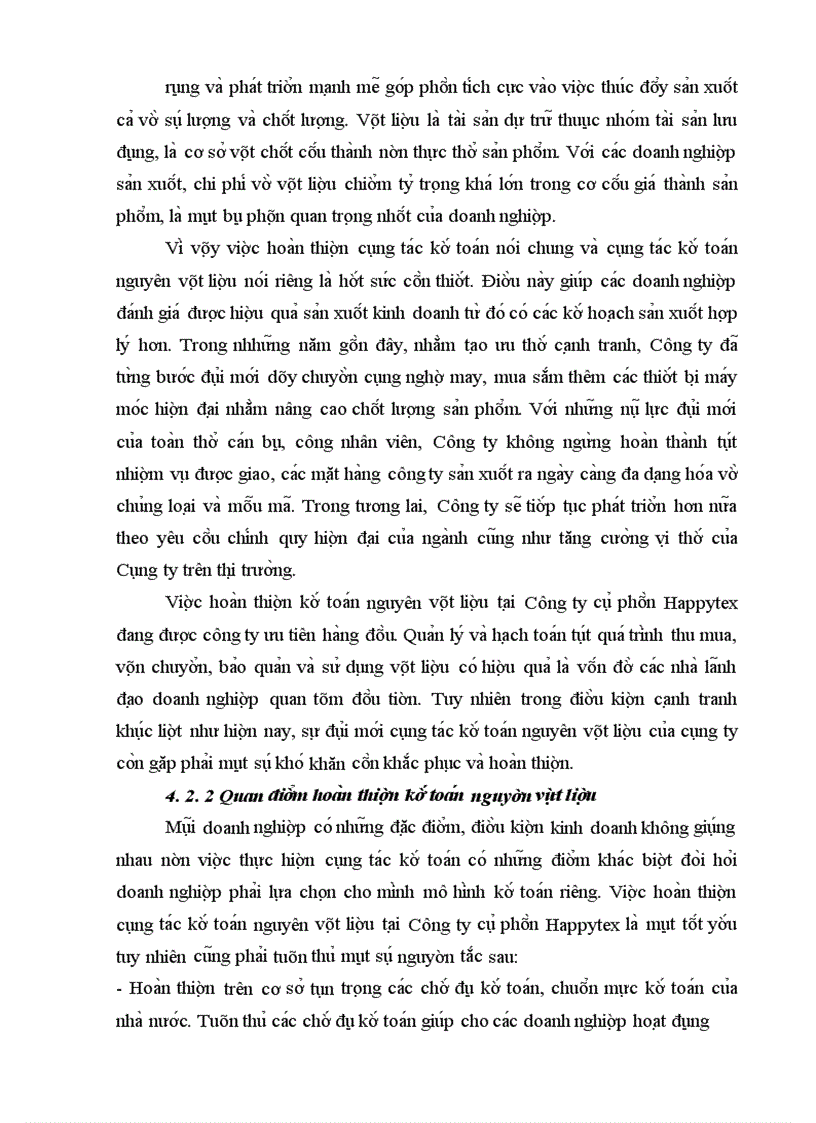 image for page Kế toán nguyên vật liệu để may áo Jacket 3 lớp có mũ tại Công ty cổ phần Happytex - Việt Nam