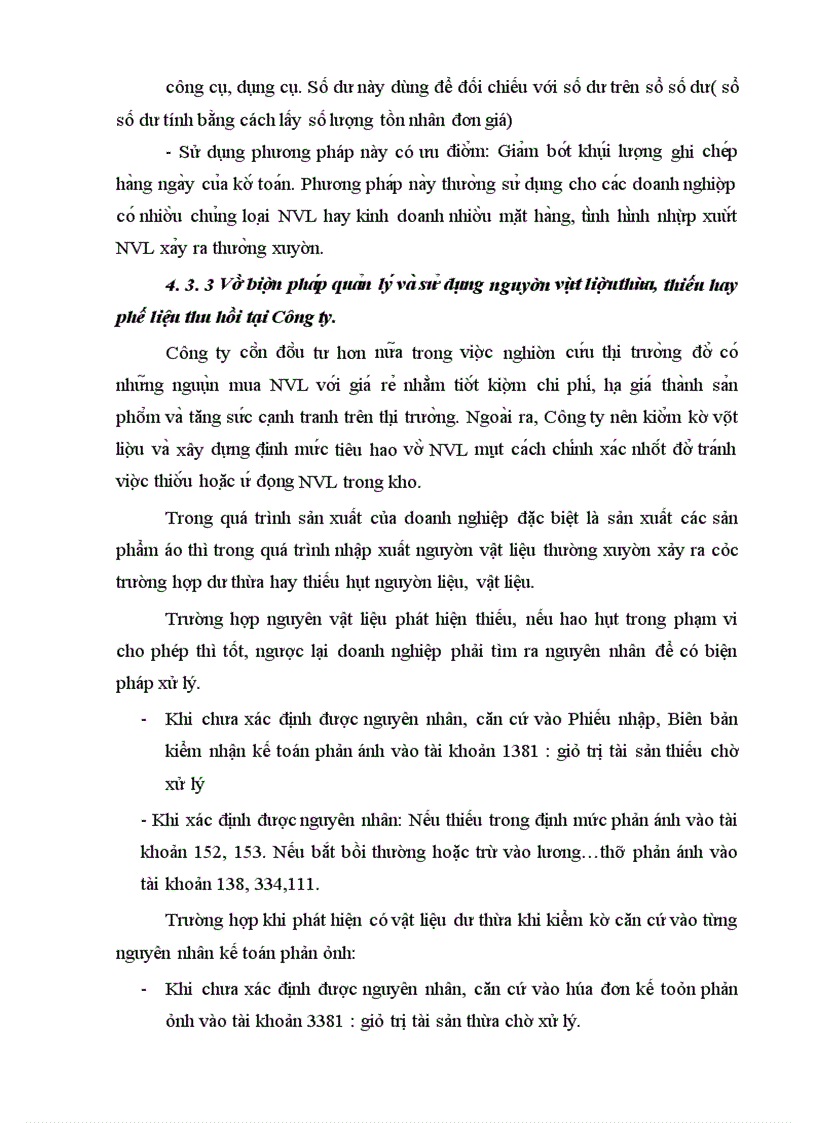 image for page Kế toán nguyên vật liệu để may áo Jacket 3 lớp có mũ tại Công ty cổ phần Happytex - Việt Nam