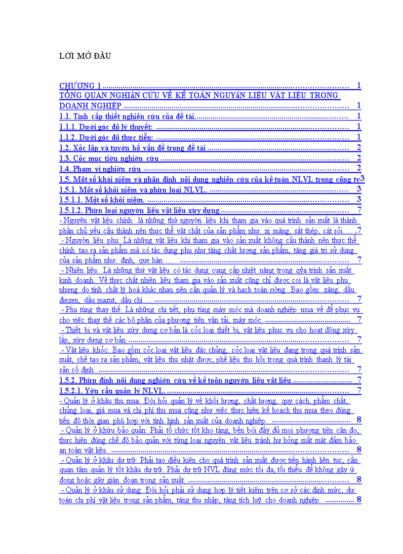 image for page Kế toán NLVL xây dựng tại Chi nhánh Xây lắp và mộc nội thất – Công ty cổ phần xây dựng số 1 Hà Nội