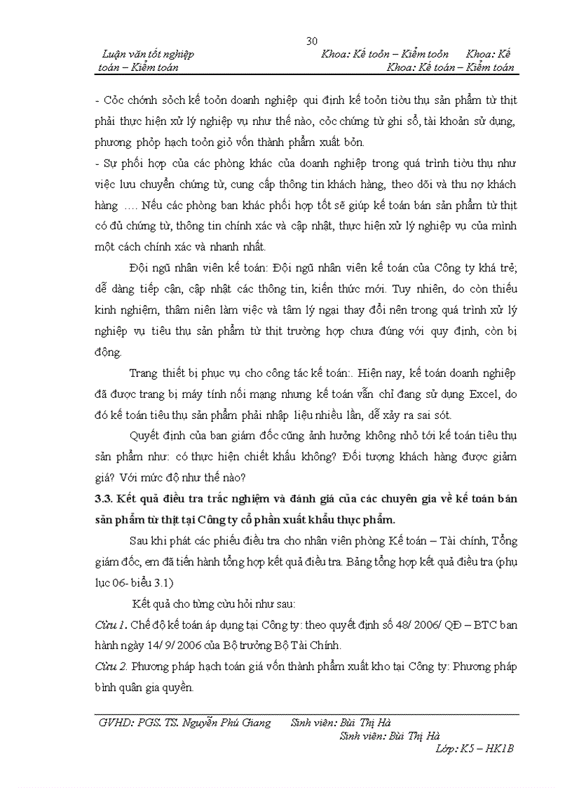 image for page Kế toán bán sản phẩm từ thịt tại Công ty cổ phẩn xuất khẩu thực phẩm