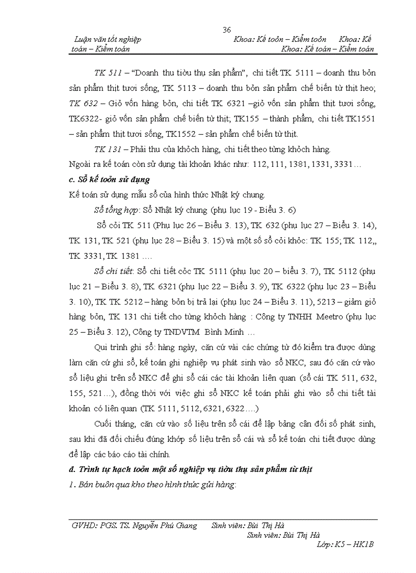 image for page Kế toán bán sản phẩm từ thịt tại Công ty cổ phẩn xuất khẩu thực phẩm