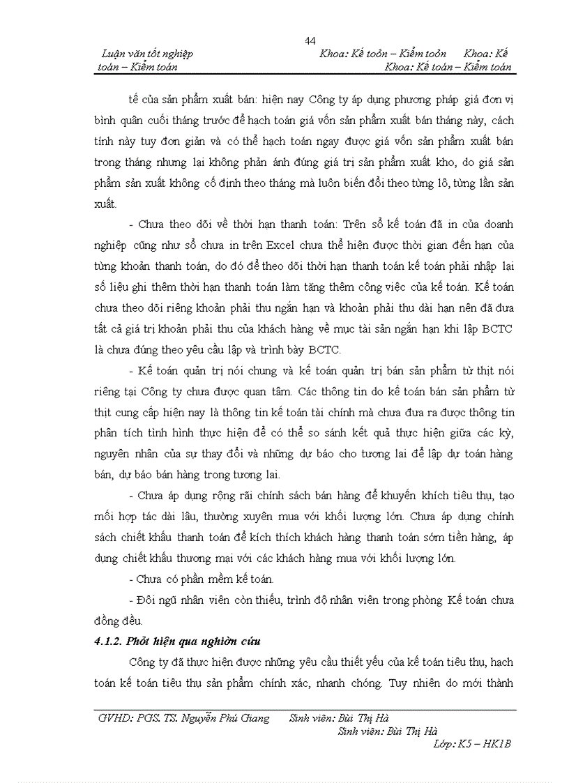 image for page Kế toán bán sản phẩm từ thịt tại Công ty cổ phẩn xuất khẩu thực phẩm