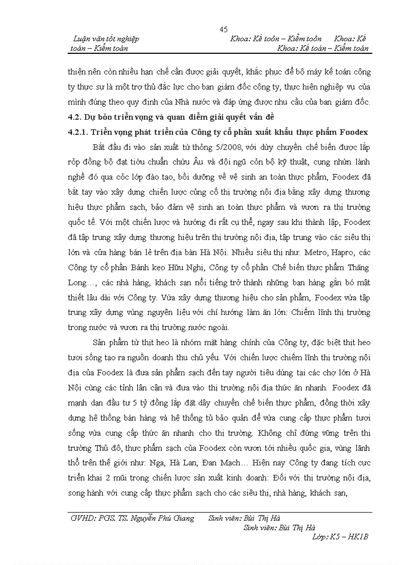 image for page Kế toán bán sản phẩm từ thịt tại Công ty cổ phẩn xuất khẩu thực phẩm