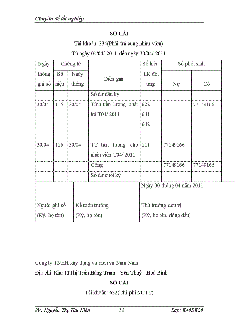 image for page Kế toán các khoản thanh toán với người lao động tại công ty TNHH xây dựng và dịch vụ Nam Ninh.