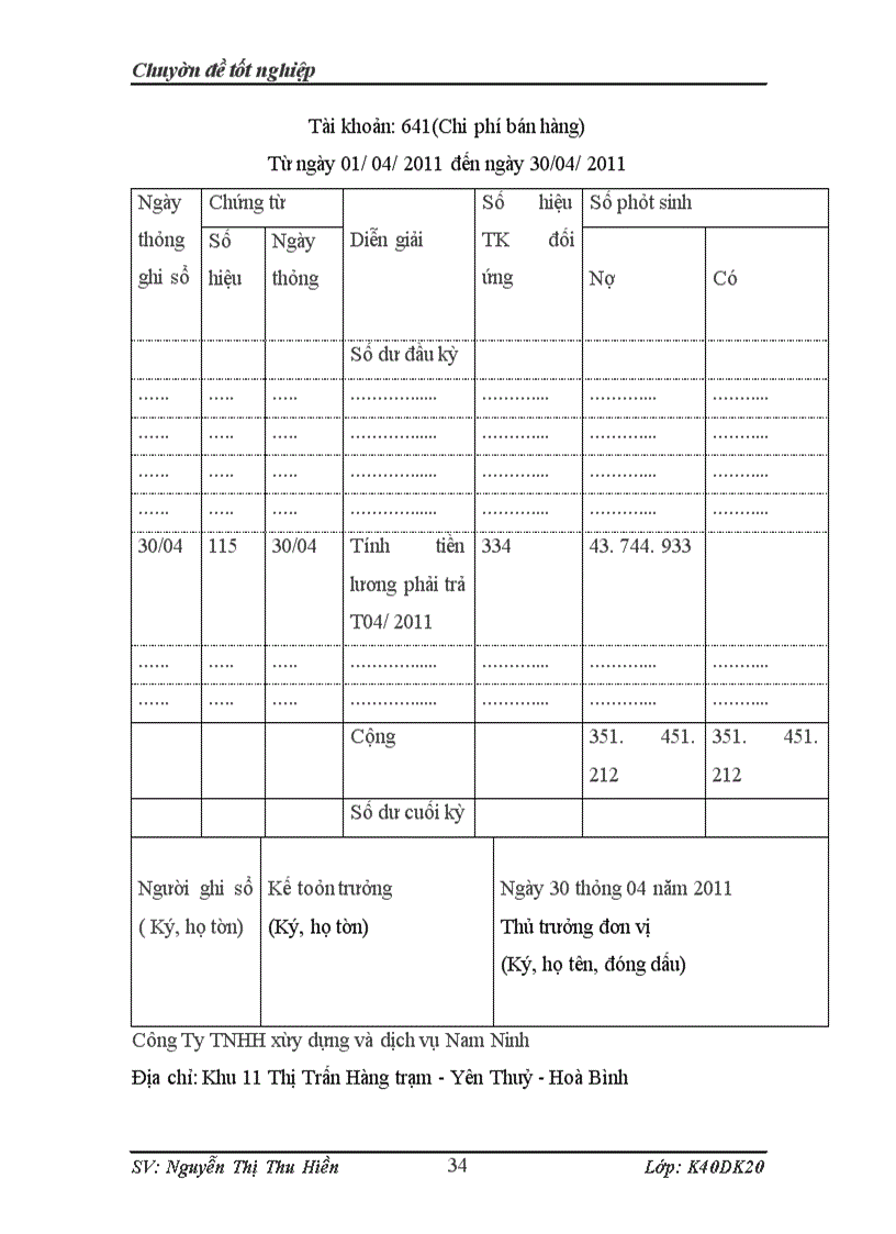 image for page Kế toán các khoản thanh toán với người lao động tại công ty TNHH xây dựng và dịch vụ Nam Ninh.