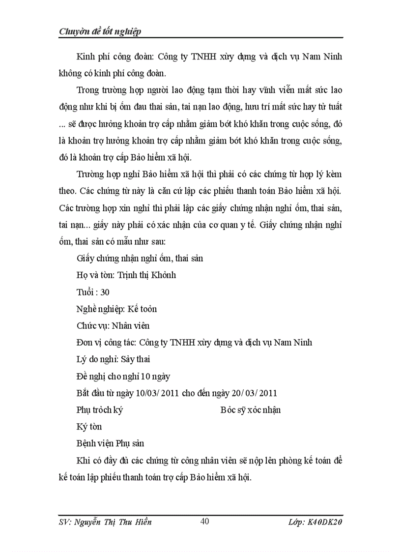 image for page Kế toán các khoản thanh toán với người lao động tại công ty TNHH xây dựng và dịch vụ Nam Ninh.
