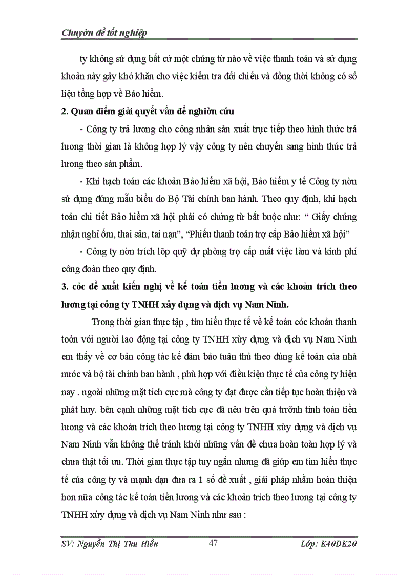image for page Kế toán các khoản thanh toán với người lao động tại công ty TNHH xây dựng và dịch vụ Nam Ninh.
