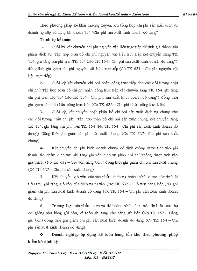 image for page Kế toán chi phí dịch vụ tư vấn tại công ty CP tư vấn XDCT giao thông 2
