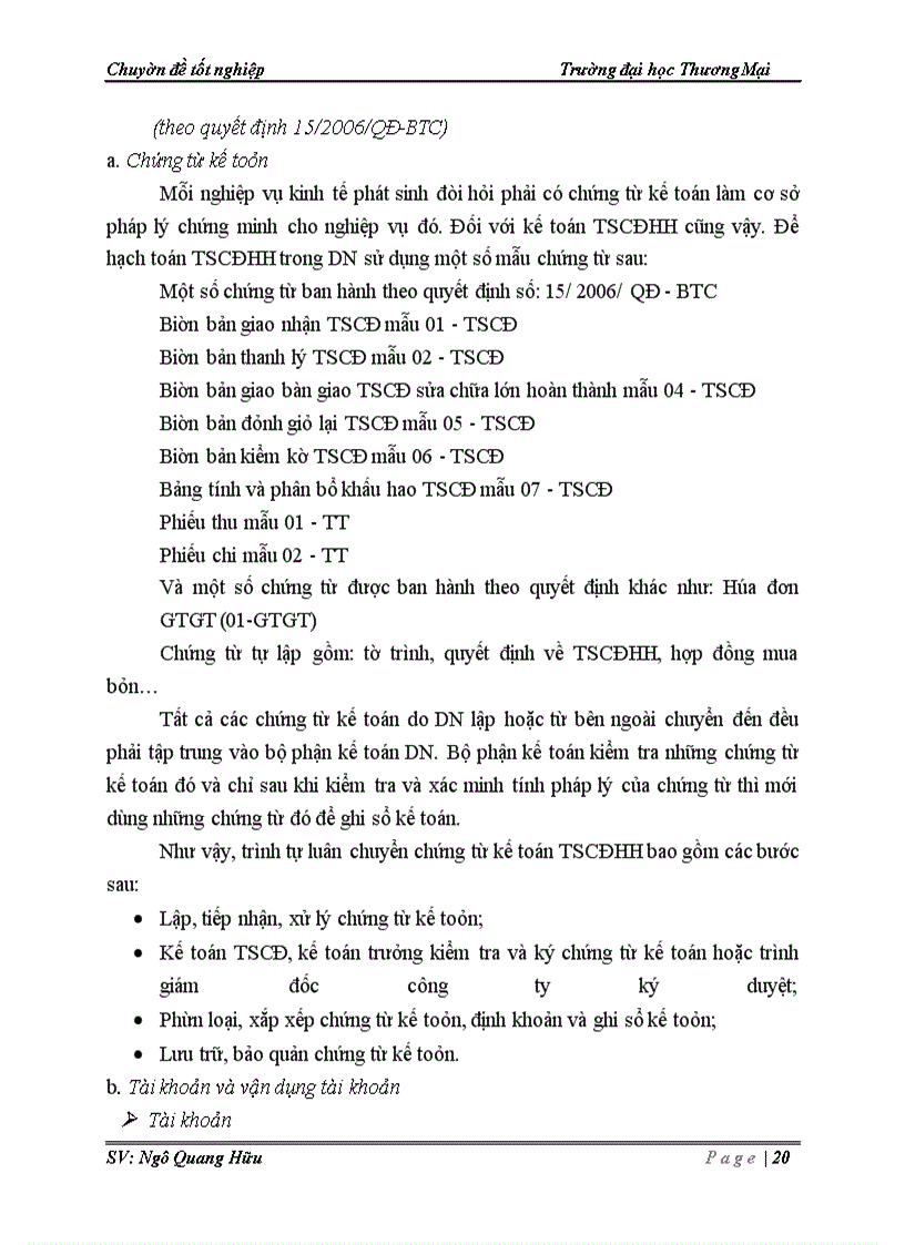image for page Tài sản cố định hữu hình tại Công ty Cổ phần kính và nhôm Hà Nội