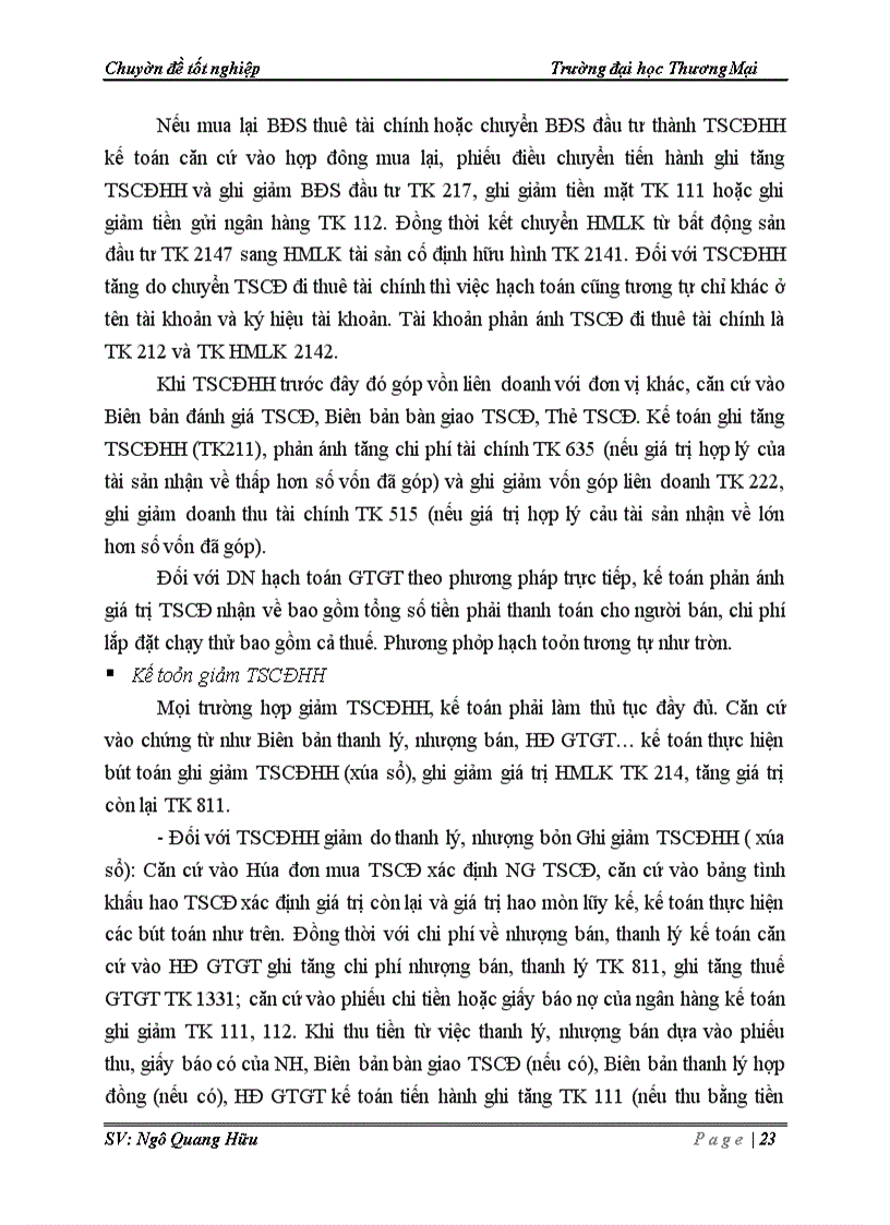 image for page Tài sản cố định hữu hình tại Công ty Cổ phần kính và nhôm Hà Nội