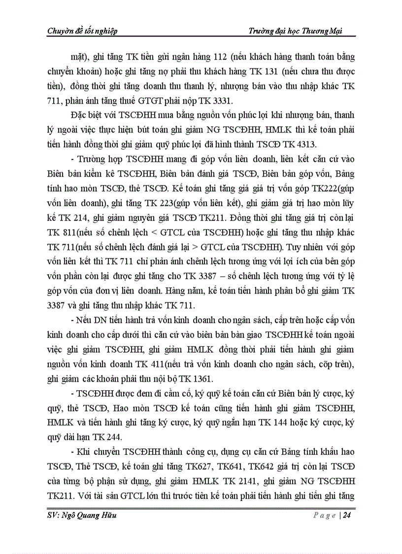 image for page Tài sản cố định hữu hình tại Công ty Cổ phần kính và nhôm Hà Nội
