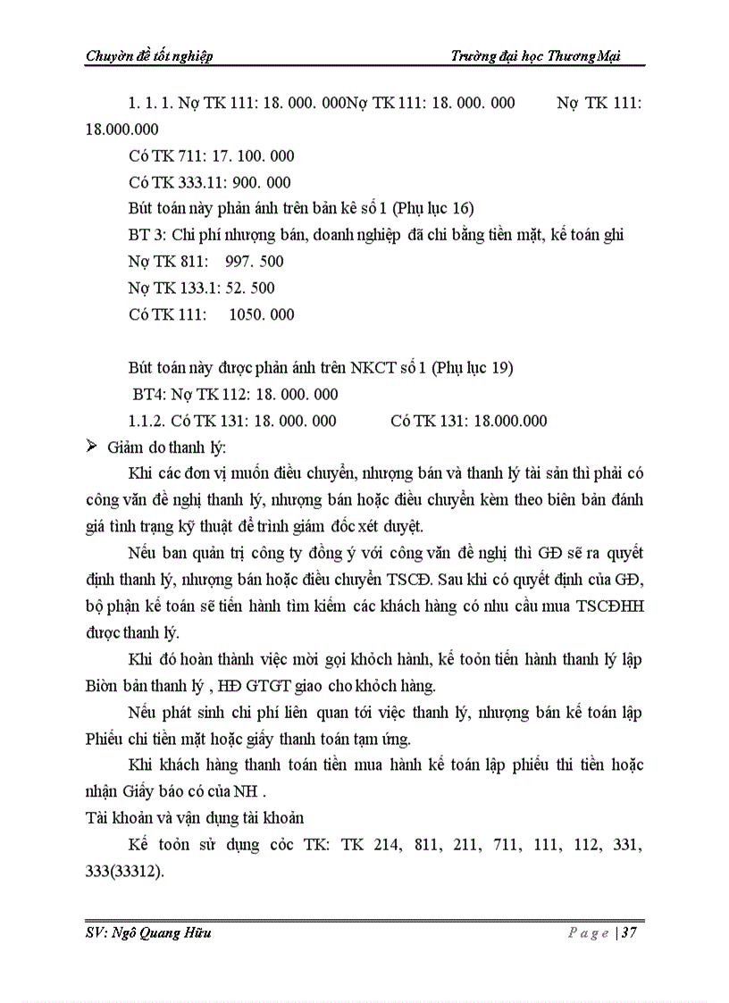 image for page Tài sản cố định hữu hình tại Công ty Cổ phần kính và nhôm Hà Nội